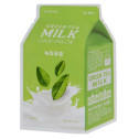 Маска З Молочними Протеїнами І Зеленим Чаєм A`pieu Green Tea Milk One-Pack