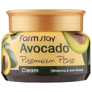 Крем премиальный освежающий с экстрактом авокадо Farmstay  Avocado Premium Pore Cream 100ml