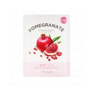 Тканевая маска для лица укрепляющая с гранатом It's Skin The Fresh Pomegrante Mask Sheet, 20ml