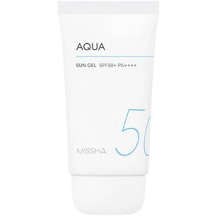 Солнцезащитный гель с экстрактом хризантемы Missha All Around Safe Block Aqua Sun Gel SPF50+/PA++++, 50ml