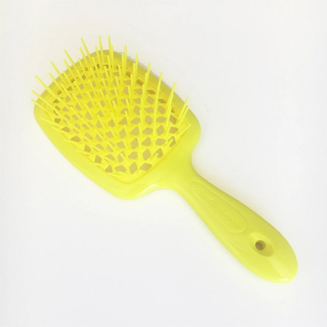 Расческа для волос лимонная Janeke Superbrush, фото 1