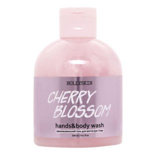 Увлажняющий гель для мытья рук и тела Hollyskin Cherry Blossom 300ml