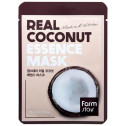 Маска тканевая увлажняющая с экстрактом кокоса REAL COCONUT ESSENCE MASK FARMSTAY 23ml