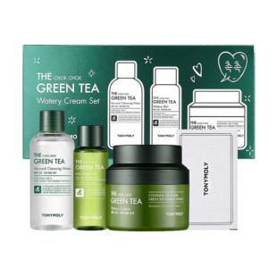 Набір для обличчя Tony Moly The Chok Chok Green Tea Watery Cream Set 265ml