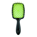Гребінець для волосся чорний Janeke Superbrush колір чорнозелений, фото 2