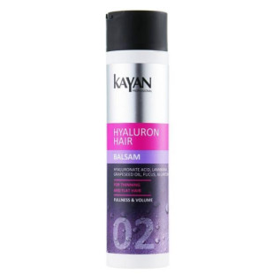 Бальзам для тонких и лишенных объема волос Kayan Professional Hyaluron Hair Balsam 250ml