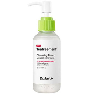 Пена Для Умывания С Экстрактом Чайного Дерева 41% Dr.Jart+ Ctrl-A Teatreement Cleansing Foam 120ml Для Проблемной Кожи