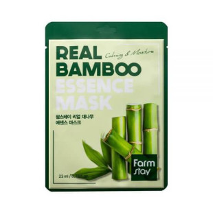 Маска тканевая с экстрактом бамбука FarmStay Real Bamboo Essence Mask, 23ml