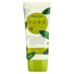 ВВ-крем с семенами зеленого чая Farmstay Green Tea Seed Pure Anti-Wrinkle BB Cream 40ml