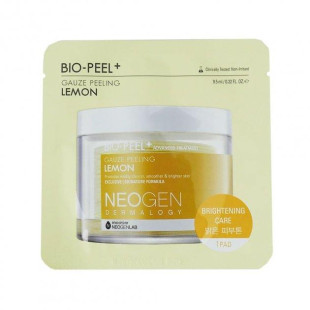 Пилинг - Диски С Экстрактом Лимона Neogen Dermalogy BIO - PEEL GAUZE PEELING LEMON 1шт