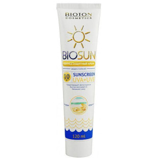 Солнцезащитный крем SPF 10 Bioton Cosmetics BioSun 120 ml