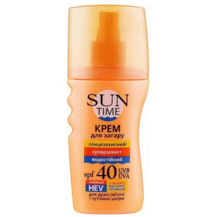 Крем для загара "Суперзащита" SPF-40 Биокон Sun Time 150ml