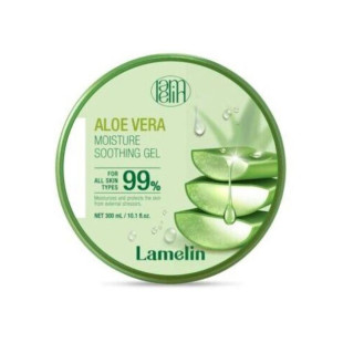 Гель успокаивающий с алоэ Lamelin ALOE VERA SOOTHING GEL 300ml