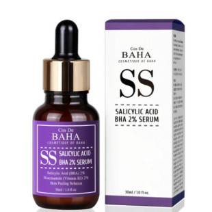 Сироватка із саліциловою кислотою 2% Cos De Baha Salicylic Acid BHA 2% Serum SS 30ml