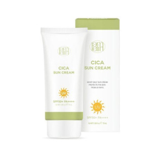 Успокаивающий солнцезащитный крем с центеллой Lamelin Cica SUN CREAM SPF50+ PA++++, 70ml