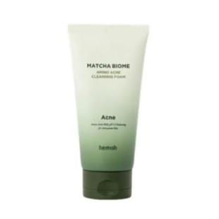 Очищаюча пінка проти прищів та акне Heimish MATCHA BIOME AMINO ACNE CLEANSING FOAM 30ml