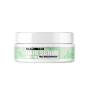 Скраб для кожи головы и волос с маслом перечной мяты и кератином Mr.Scrubber Hair Scrub Menthol 130g