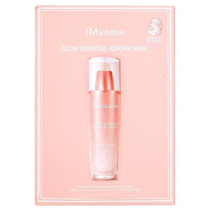 Маска Восстанавливающая С Экстрактом Сакуры, Пиона И Моринги JM Solution Glow Luminous Aurora Mask