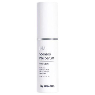 Гипоаллергенная сыворотка-пилинг с липогидроксикислотой Medi-Peel LHA Soonsoo Peel Serum 20ml