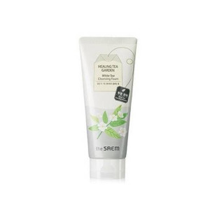 Пенка Для Умывания С Экстрактом Белого Чая The Saem Healing Tea Garden White Tea Cleansing Foam