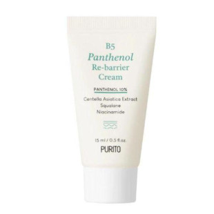 Восстанавливающий крем для лица с пантенолом Purito B5 Panthenol Re-Barrier Cream Pantenol 15ml