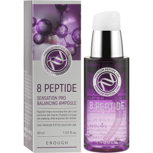 Омолаживающая ампульная сыворотка с пептидами Enough 8 Peptide Sensation Pro Balancing Ampoule 30ml