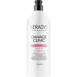 Шампунь восстанавливающий для волос Kerasys Hair Clinic System Damage Clinic Shampoo 600ml