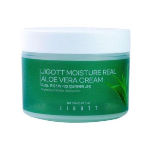 Увлажняющий крем для лица Jigott Moisture Real Aloe Vera Cream 150ml