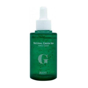 Увлажняющая сыворотка для лица с зеленым чаем Jigott Natural Green Tea Perfect Serum 50ml