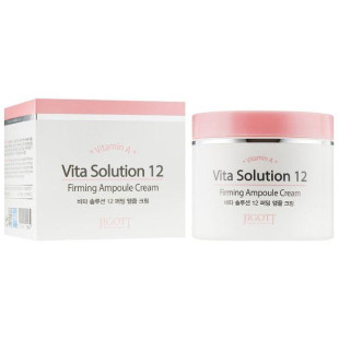 Омолаживающий ампульный крем JIGOTT VITA SOLUTION 12 FIRMING AMPOULE CREAM 100ml