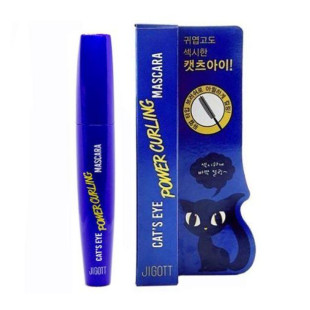 Подкручивающая тушь для ресниц JIGOTT CAT`S EYE POWER CURLING MASCARA