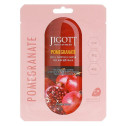 Ампульна Маска з екстрактом гранату JIGOTT POMEGRANATE REAL AMPOULE MASK 27ml