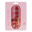 Ампульная маска с красным женьшенем JIGOTT RED GINSENG REAL AMPOULE MASK 27ml