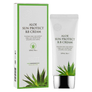 Солнцезащитный BB-крем для лица JIGOTT ALOE SUN PROTECT B.B CREAM SPF41 PA++ 50ml