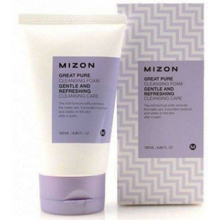 Пена для умывания деликатного действия с маслом папайи Mizon Great Pure Cleansing Foam 120ml