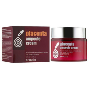 Крем для лица с плацентой ZENZIA PLACENTA AMPOULE CREAM 70ml