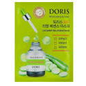 Ампульная маска для лица с экстрактом огурца DORIS CUCUMBER REAL ESSENCE MASK 25ml