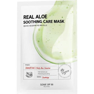 Маска тканевая с экстрактом алоэ для лица Some By Mi Real Aloe Soothing Care Mask 20ml