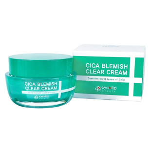 Крем для лица с центеллой азиатской от несовершенств кожи Eyenlip Cica Blemish Clear Cream 50g