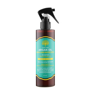 Спрей с аргановым маслом для укладки волос Evas Char Char Argan Oil Super Hard Water Spray, 250ml