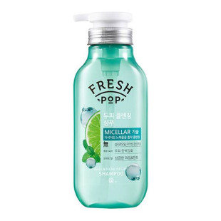 Шампунь Освежающий С Экстрактом  Мяты Fresh Pop Green Herb Recipe Shampoo Для Жирной И Нормальной Кожи 500ml