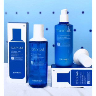 Набір Тонер І Емульсія Для Жирної І Проблемної Шкіри Tony Moly Tony Lab AC Control