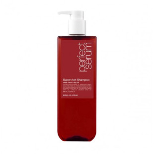 Шампунь Для Поврежденных Волос С Маслом Шиповника Mise en Scene Perfect Serum Shampoo Super Rich 680ml