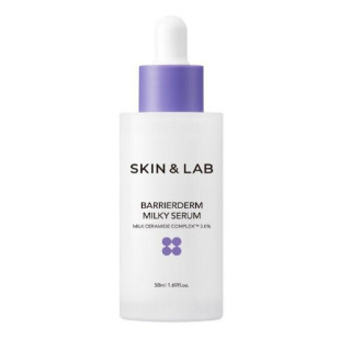 Сыворотка для лица восстанавливающая с молочными керамидами Skin&Lab Barrierderm Milky Serum 50ml