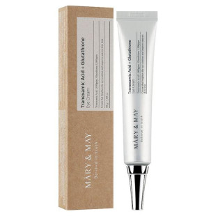 Осветляющий крем для кожи вокруг глаз Mary&May Tranexamic Acid+ Glutathion Eye Cream 30ml