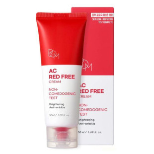 Крем для лица с коллоидной серой и ниацинамидом BOM AC RED FREE CREAM 50ml