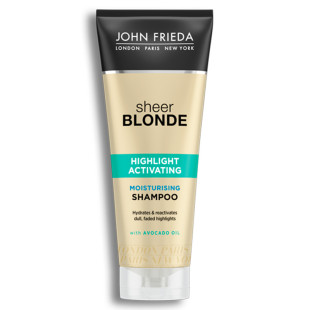 Шампунь зволожуючий для світлого волосся John Frieda Sheer Blonde Highlight Activating Moisturising Shampoo 250ml