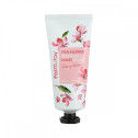 Крем для рук интенсивно увлажняющий с экстрактом цветов вишни FarmStay Pink Flower Blooming Hand Cream Cherry Blossom 100ml