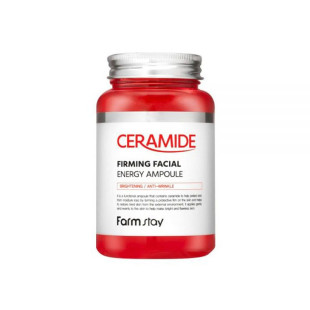 Сыворотка ампульная омолаживающая с керамидами FarmStay Ceramide Firming Facial Energy Ampoule 250 ml