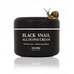 Крем многофункциональный с экстрактом черной улитки для лица Eyenlip Black Snail All In One Cream  100 ml